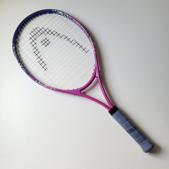BARBIE HEAD JUNIOR SERIES 25 TENNIS RACQUET NWOT with Original Barbie Bag - Picture 5 of 10